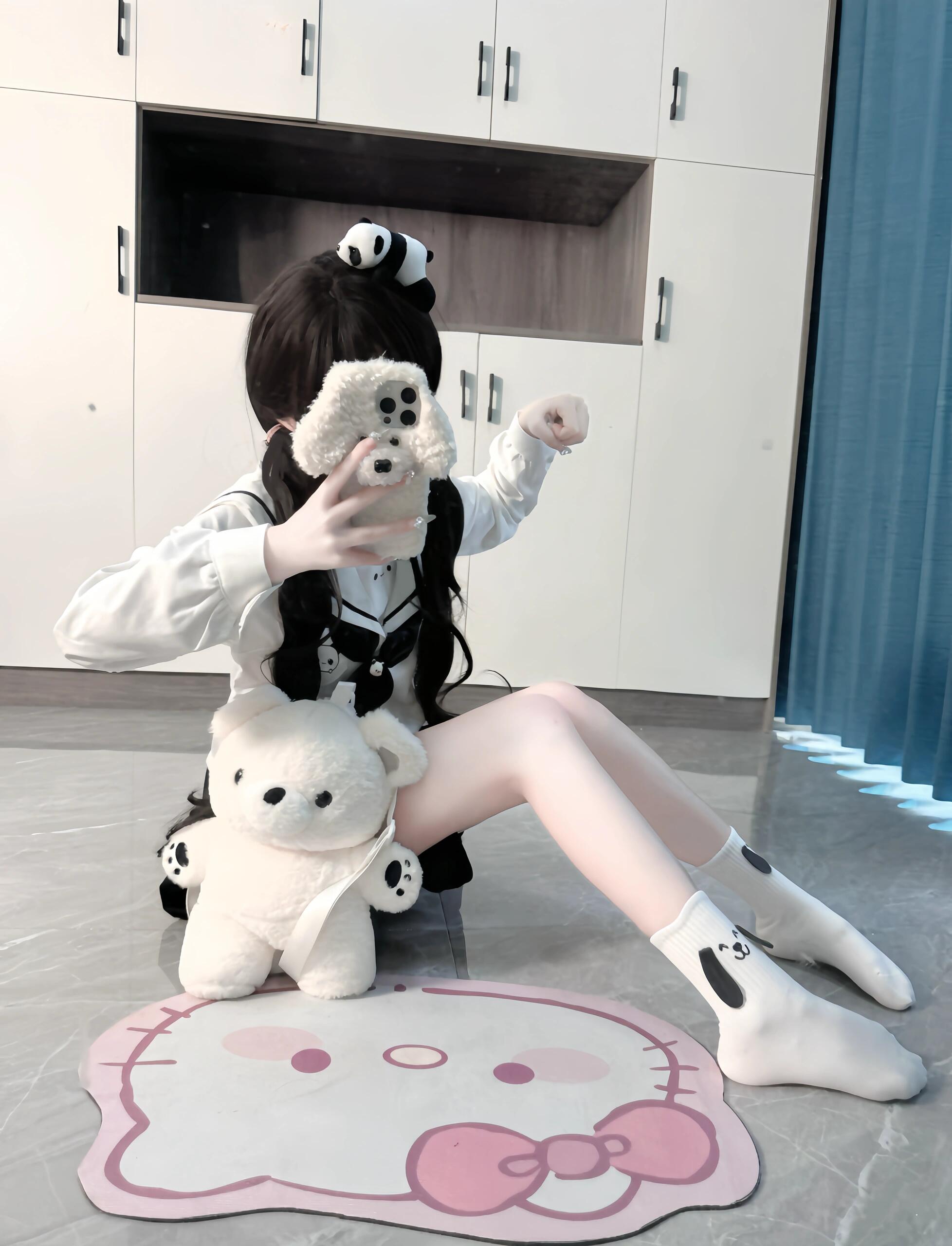 91白丝jk双马尾少女的日常穿搭分享